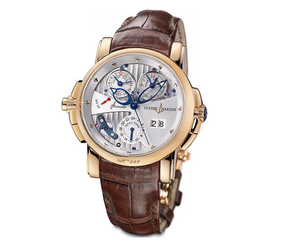 Ulysse Nardin Sonata dual time RG